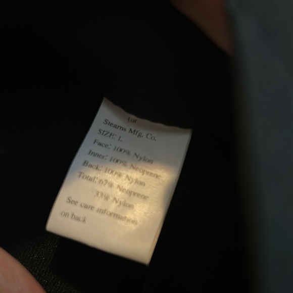 Men Stearns wetsuit HOBIE black large - Picture 10 of 10